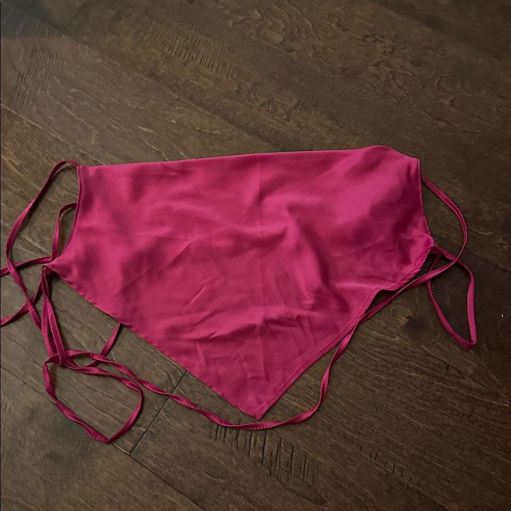 Pink Bandana Top
